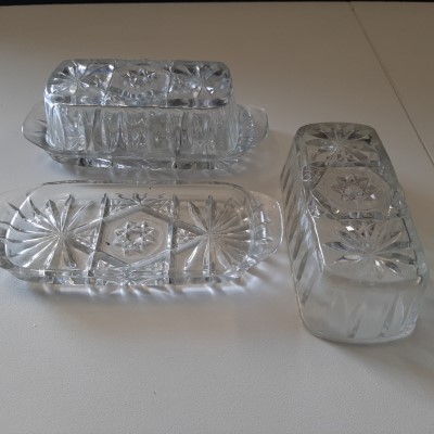 Glass Butter Dish